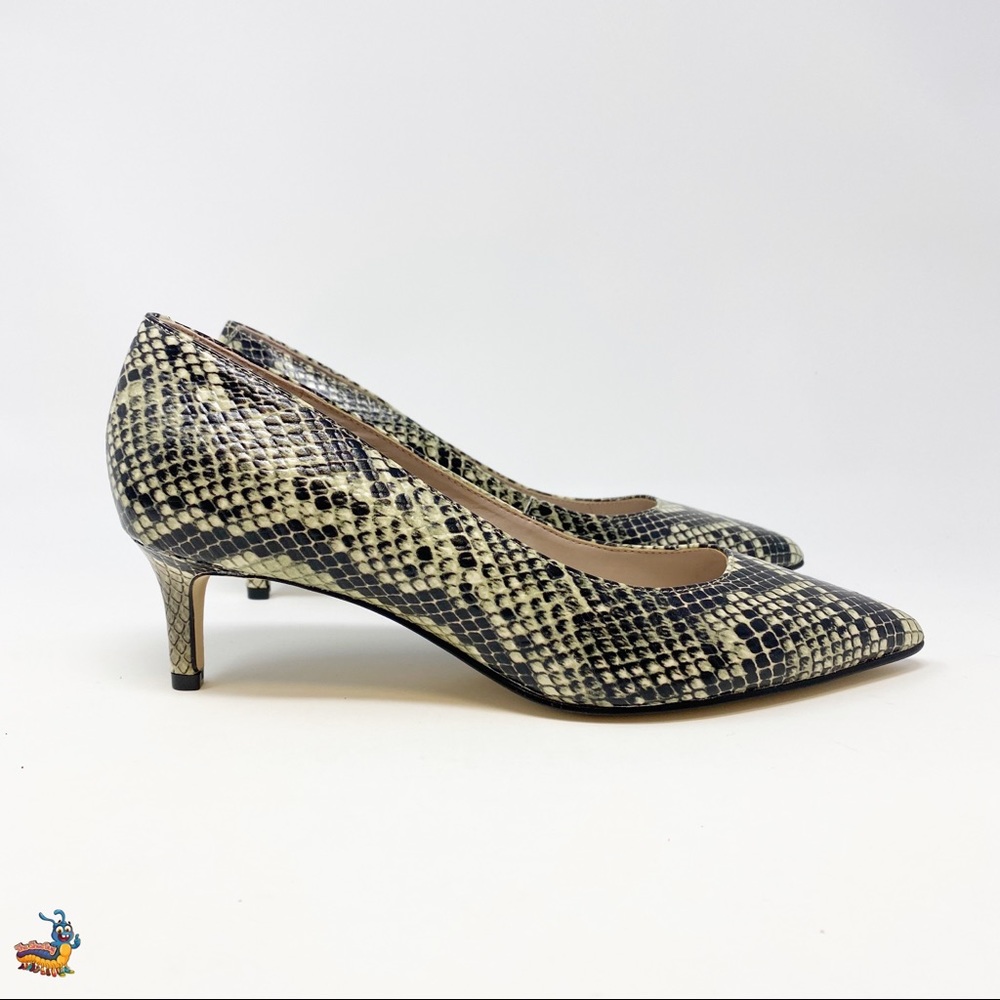 NEW Nine West Fina Pumps Snake Skin